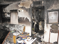 house fire